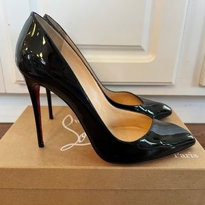 Christian Louboutin Corneille 100 mm Patent Black size 40